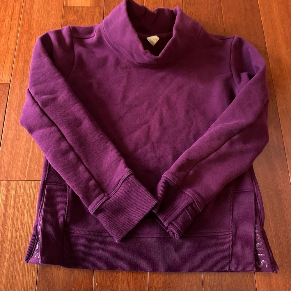 Athleta Girls Purple Sweater
